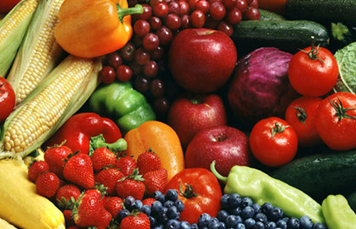  Fresh Fruits & Vegetables
